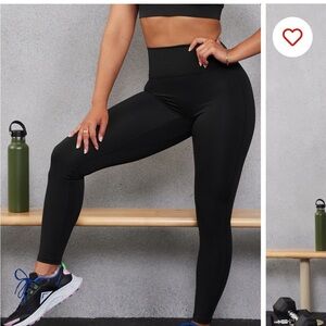 Fabletics Motion365 High-Waisted Black Leggings, Women’s Size XL